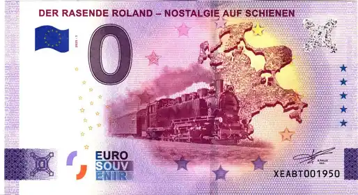 Billete de 0€ DER RASENDE ROLAND - NOSTALGIE AUF SCHIENEN