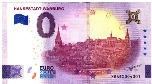Billete de 0€ HANSESTADT WARBURG