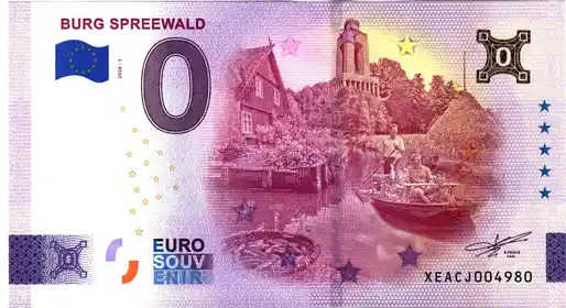 Banconota da 0€ BURG SPREEWALD