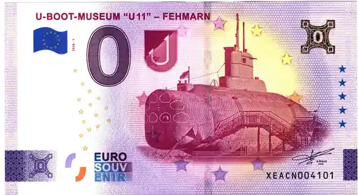 Billete de 0€ U-BOOT-MUSEUM