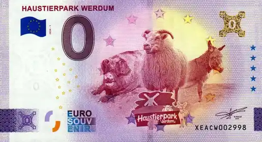 0€-Schein HAUSTIERPARK WERDUM