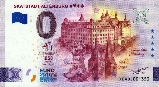 Billet 0€ SKATSTADT ALTENBURG