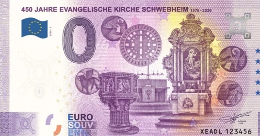 Billet 0€ 450 JAHRE EVANGELISCHE KIRCHE SCHWEBHEIM 1575-2026