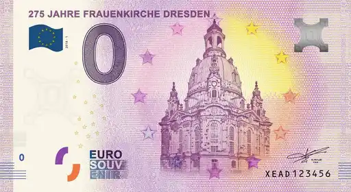 Billet 0€ 275 JAHRE FRAUENKIRCHE DRESDEN