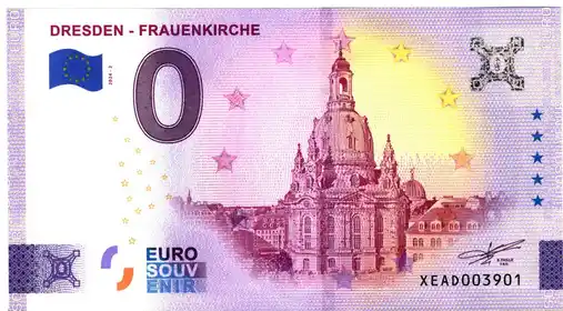 0€-Schein DRESDEN - FRAUENKIRCHE