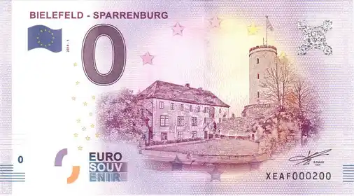 Banconota da 0€ BIELEFELD - SPARRENBURG