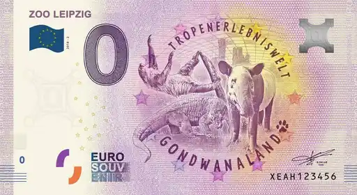 Billet 0€ ZOO LEIPZIGTROPENERLEBNISWELT GONDWANALAND