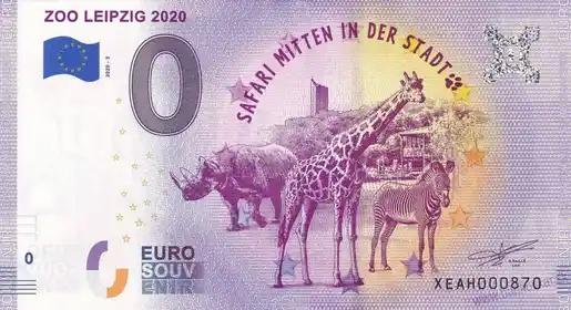 Billet 0€ ZOO LEIPZIG 2020SAFARI MITTEN IN DER STADT
