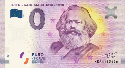 Billet 0€ TRIER - KARL MARX 1818-2018