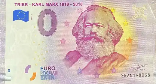 Billet 0€ TRIER - KARL MARX 1818-2018