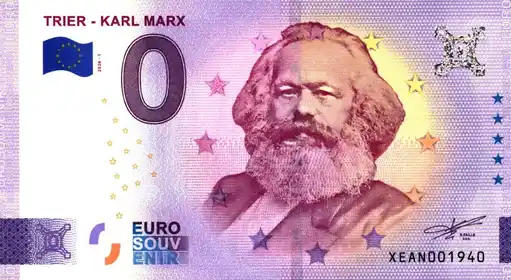 Billet 0€ TRIER - KARL MARX