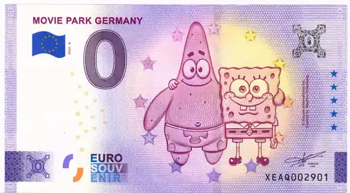 0€-Schein MOVIE PARK GERMANY