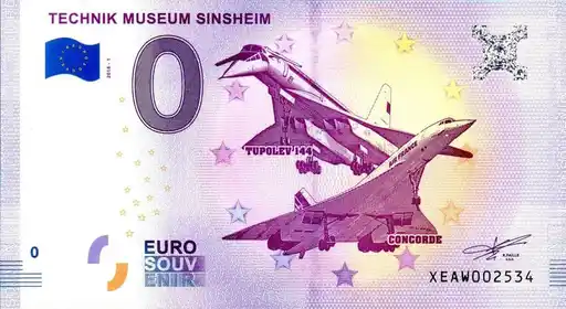 Billete de 0€ TECHNIK MUSEUM SINSHEIM
