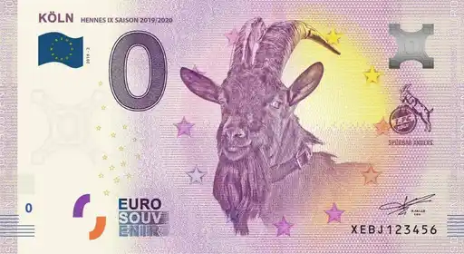 Billete de 0€ KÖLNHENNES IX SAISON 2019-2020