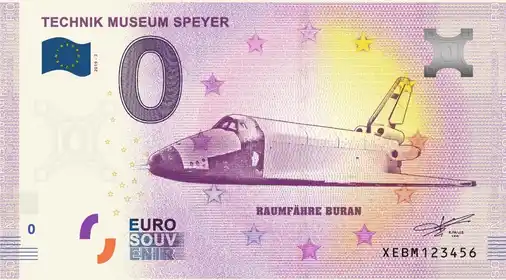Billete de 0€ TECHNIK MUSEUM SPEYER