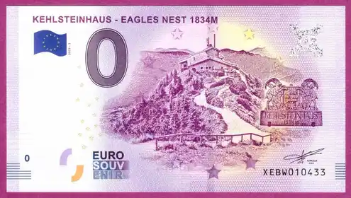 Billet 0€ KEHLSTEINHAUS - EAGLES NEST 1834M