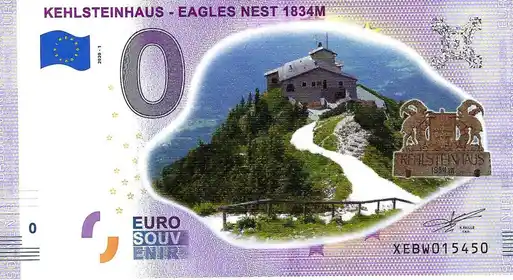 Billet 0€ KEHLSTEINHAUS - EAGLES NEST 1834M