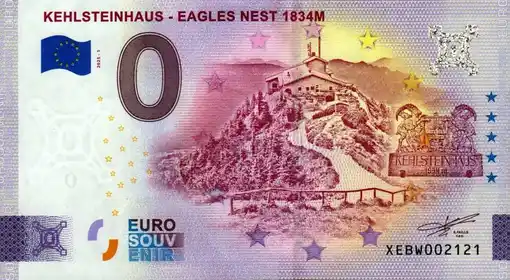 Billet 0€ KEHLSTEINHAUS - EAGLES NEST 1834M