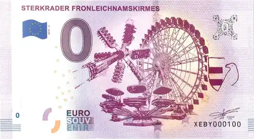 Billet 0€ STERKRADER FRONLEICHNAMSKIRMES
