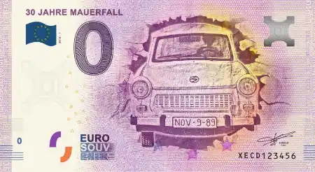 Billet 0€ 30 JAHRE MAUERFALL