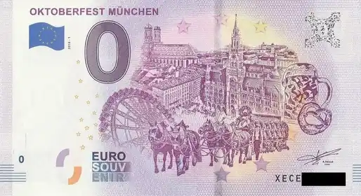 Banconota da 0€ OKTOBERFEST MÜNCHEN