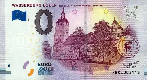 Billet 0€ WASSERBURG EGELNSIEGEL DES OTTO VON HADMERSLEBEN 1250