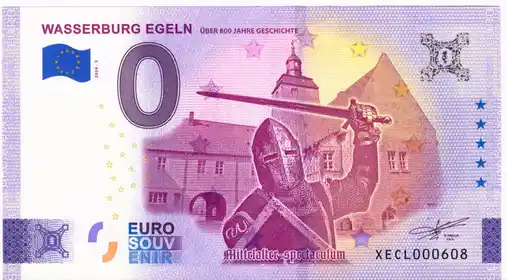 Billet 0€ WASSERBURG EGELNÜBER 800 JAHRE GESCHICHTE