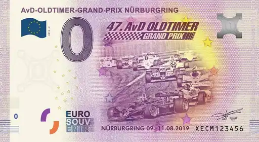 0€-Schein AvD-OLDTIMER-GRAND-PRIX NÜRBURGRING
