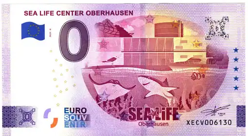 0€-Schein SEA LIFE OBERHAUSEN