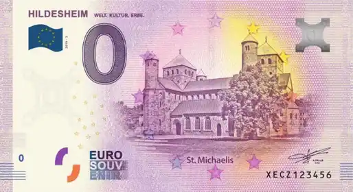 Billete de 0€ HILDESHEIMWELT. KULTUR ERBE