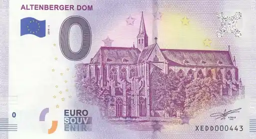 Billete de 0€ ALTENBERGER DOM