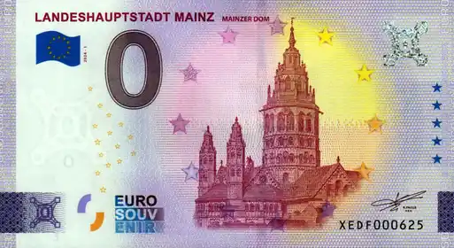Billet 0€ LANDESHAUPTSTADT MAINZMAINZER DOM