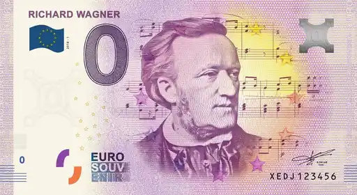 0€-Schein RICHARD WAGNER