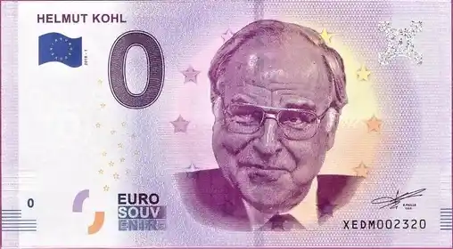 Billet 0€ HELMUT KOHL