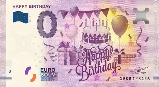 Billet 0€ HAPPY BIRTHDAY