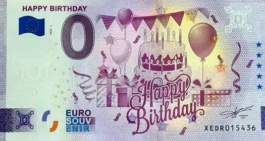 Billet 0€ HAPPY BIRTHDAY