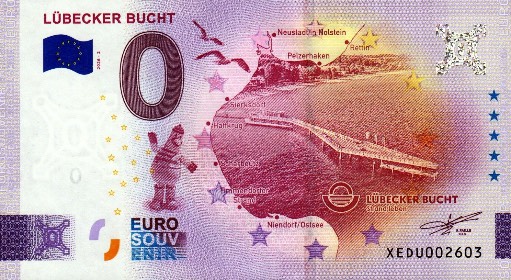 0€ banknote LÜBECKER BUCHT