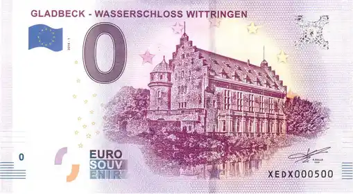 Billete de 0€ GLADBECK - WASSERSCHLOSS WITTRINGEN