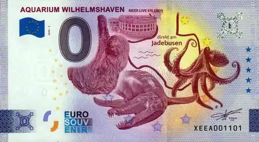 0€-Schein AQUARIUM WILHELMSHAVEN MEER LIVE ERLEBEN