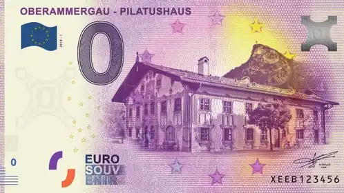 Billet 0€ OBERAMMERGAU - PILATUSHAUS