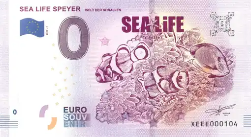 Billet 0€ SEA LIFE SPEYERWELT DER KORALLEN