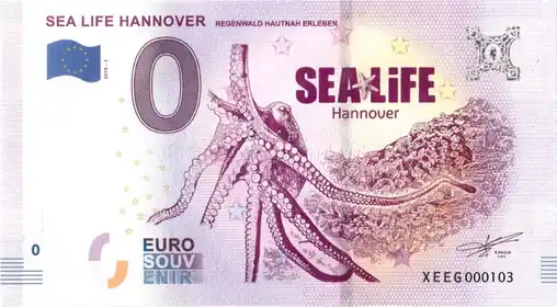 Billet 0€ SEA LIFE HANNOVERREGENWALD HAUTNAH ERLEBEN