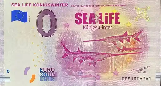 Billete de 0€ SEA LIFE KÖNIGSWINTER DEUTSCHLANDS EINZIGER 360° ACRYGLASTUNNEL