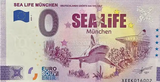 Billete de 0€ SEA LIFE MÜNCHEN DEUTSCHLANDS GROßTE HAI-VIELFALT
