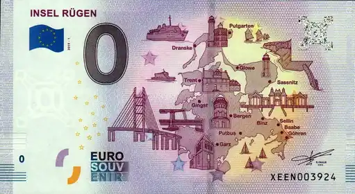 0€-Schein INSEL RÜGEN
