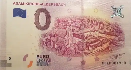 0€-Schein ASAM-KIRCHE-ALDERSBACH