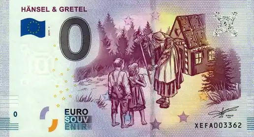 0€ banknote HÄNSEL & GRETEL