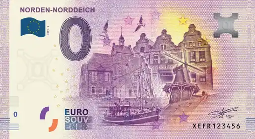 0€-Schein NORDEN-NORDDEICH