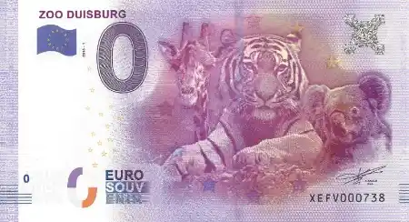 0€-Schein ZOO DUISBURG