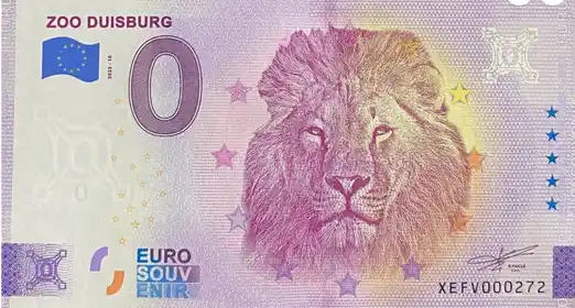 0€-Schein ZOO DUISBURG